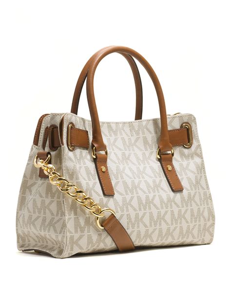 michael kors erste tasche|michael kors opened satchel purse.